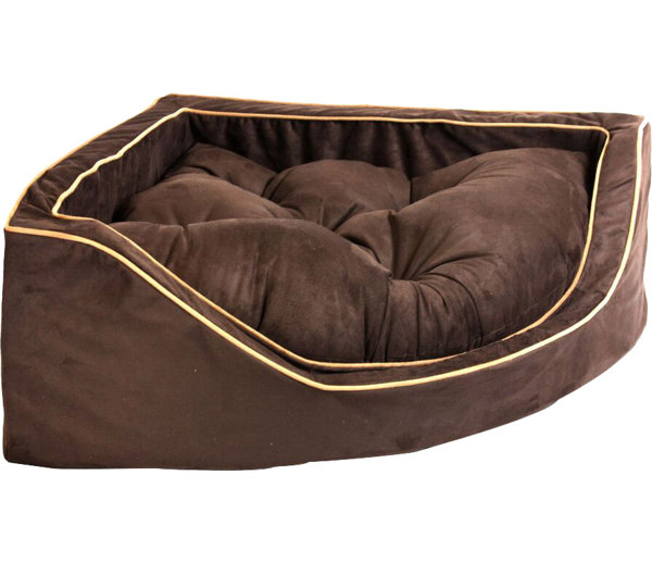 Tucker Murphy Pet Primeaux Corner Bolster Dog Bed & Reviews Wayfair